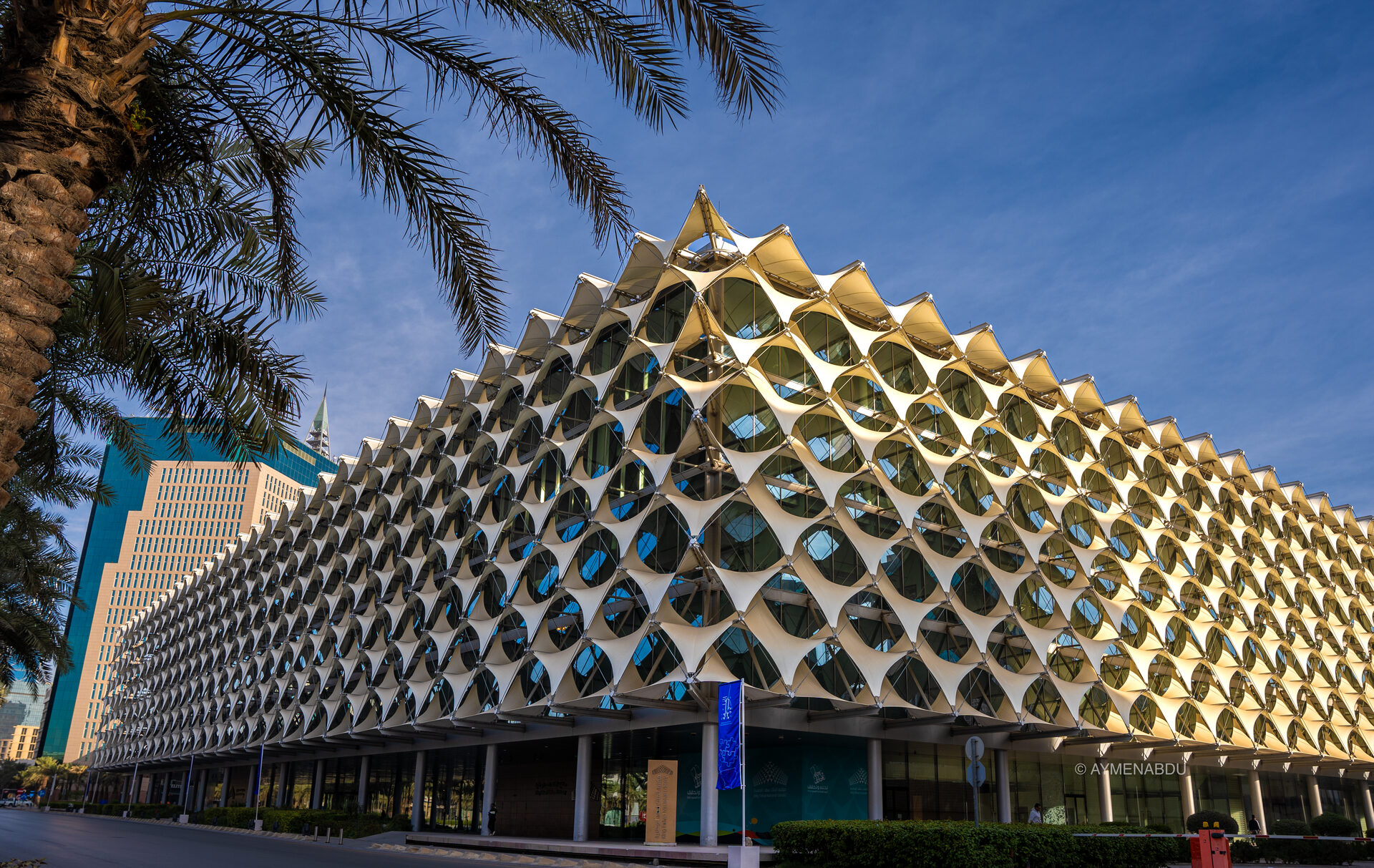 King Fahd National Library, Riyadh — modern Saudi architecture